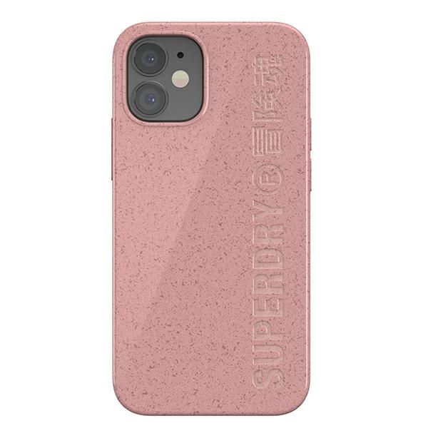 SuperDry Snap iPhone 12 mini CompostableCase różowy/pink 42620