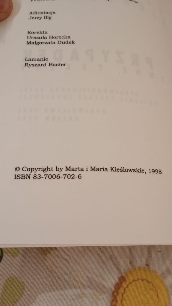 Przypadek i inne teksty. Krzysztof Kieślowski