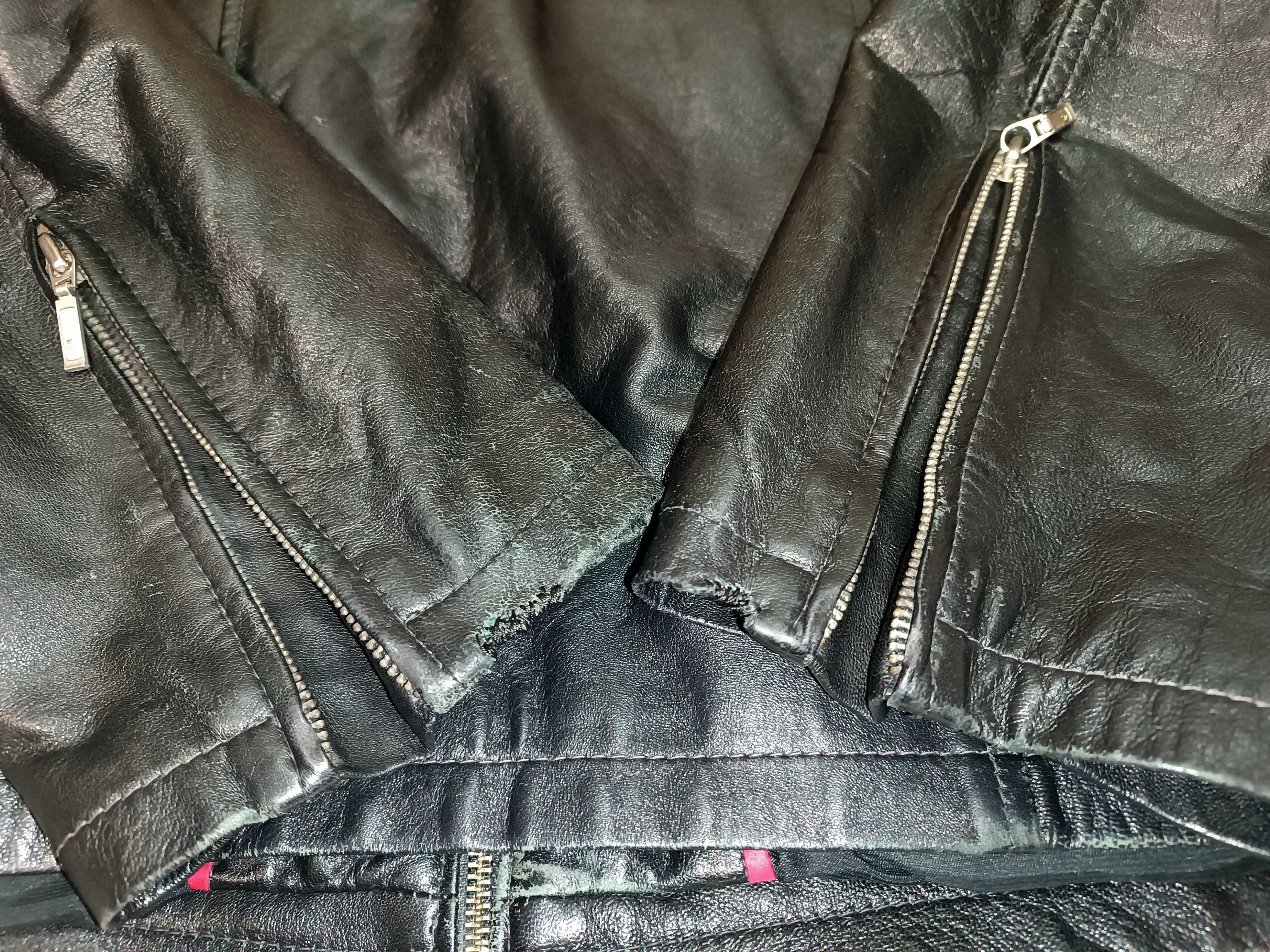 Кожаная куртка Ciro Citterio Англия винтаж 50 размер