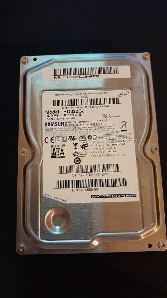 Dysk HDD 320 GB stan bdb