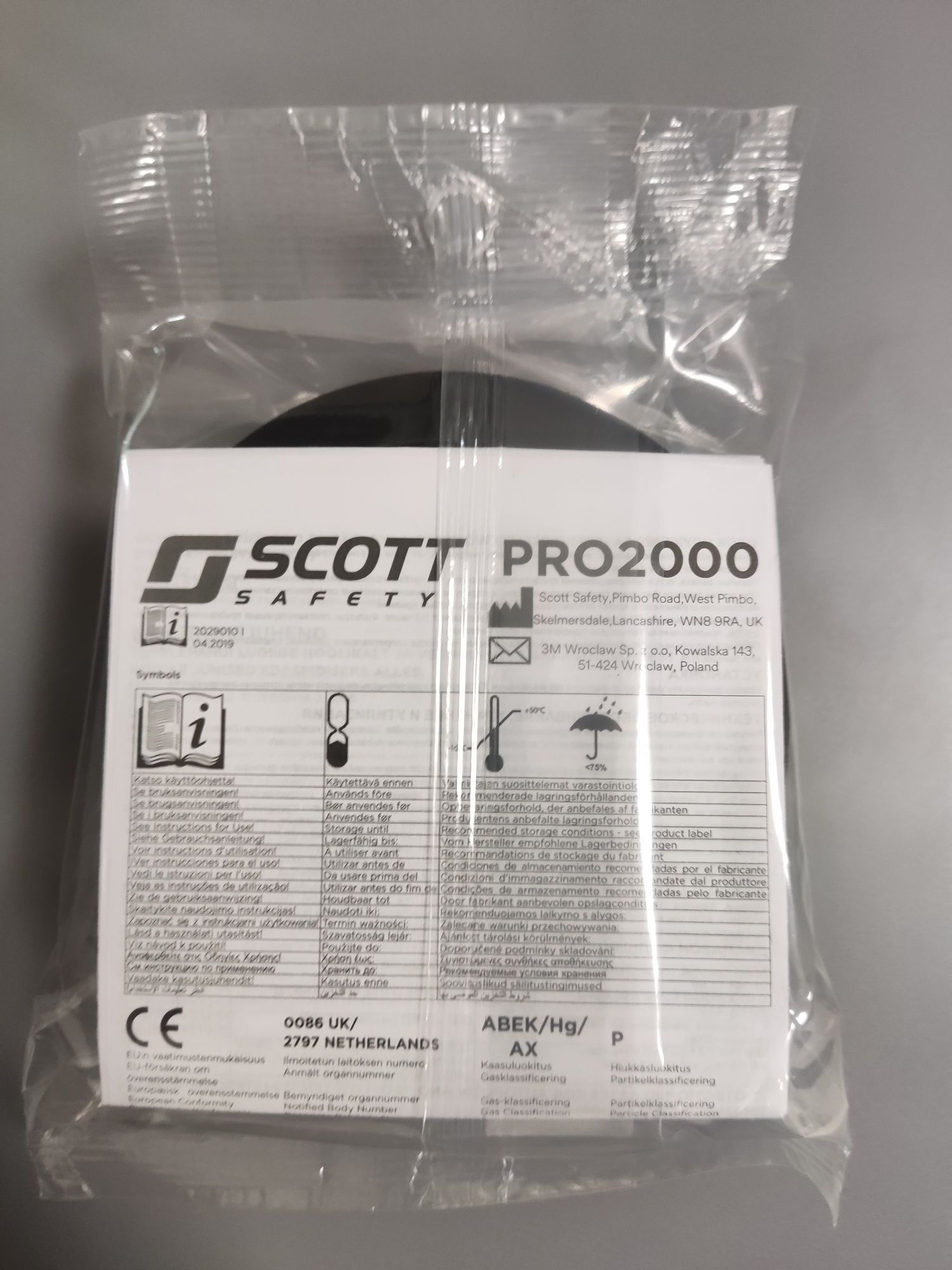 Filtr przeciwpyłowy Scott Pro2000 PF10 P3
