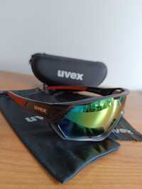 Nowe okulary przeciwsłoneczne Uvex, rowerowy, sportowe
