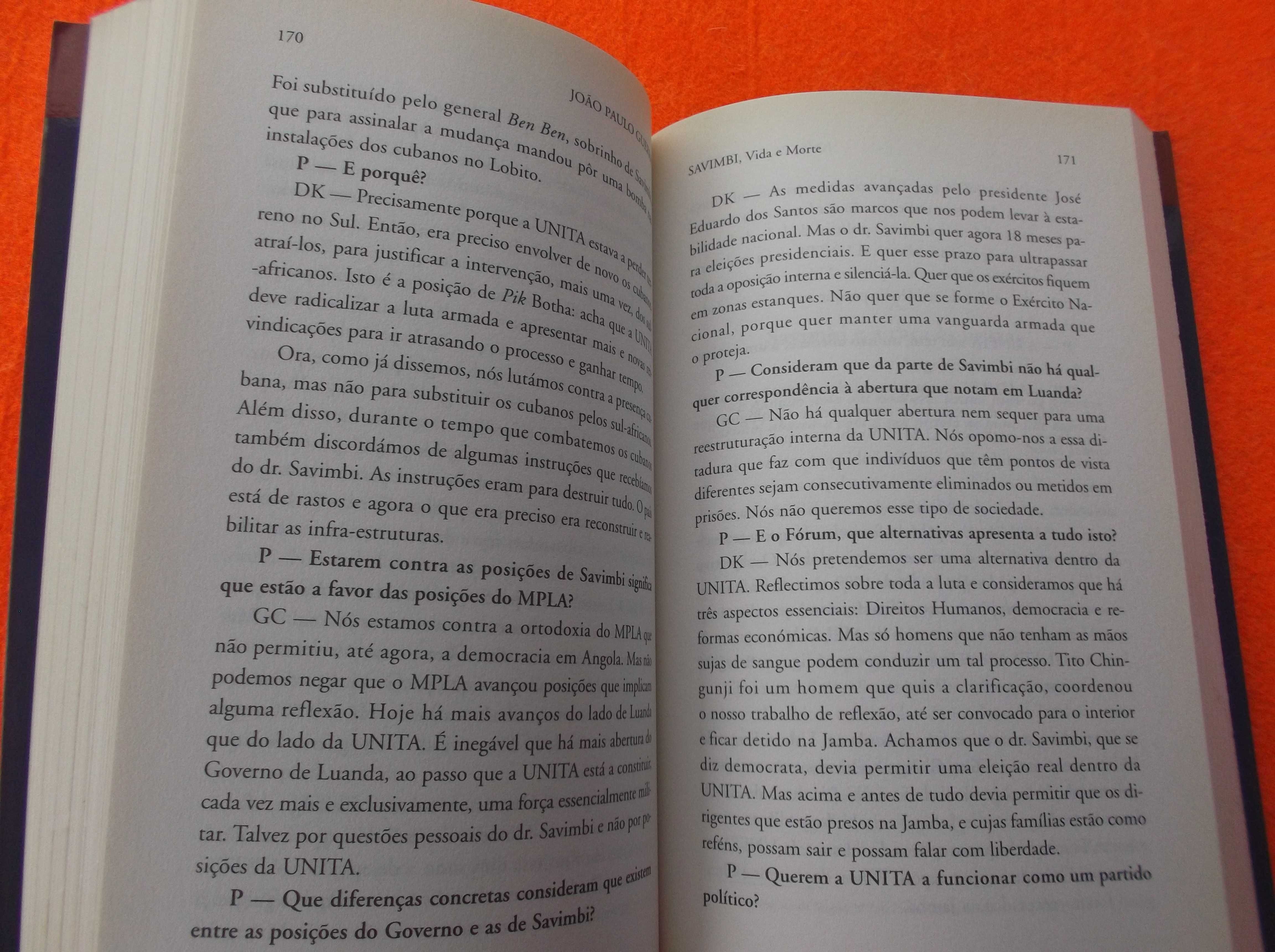 Savimbi - Vida e Morte - João Paulo Guerra