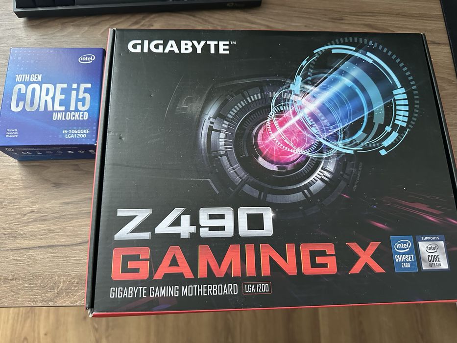 Комплект RAM 32 GB + i5-10600KF + Gigabyte Z490 Gaming X
