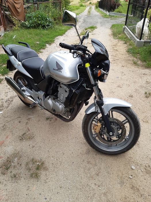 Honda cbf 500 cm³ 2006rok ABS zamiana zamienie Ładne opony po serwisie