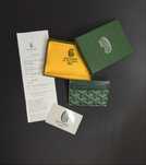 Porta-Cartões Goyard Verde – NOVO com Caixa e Talão