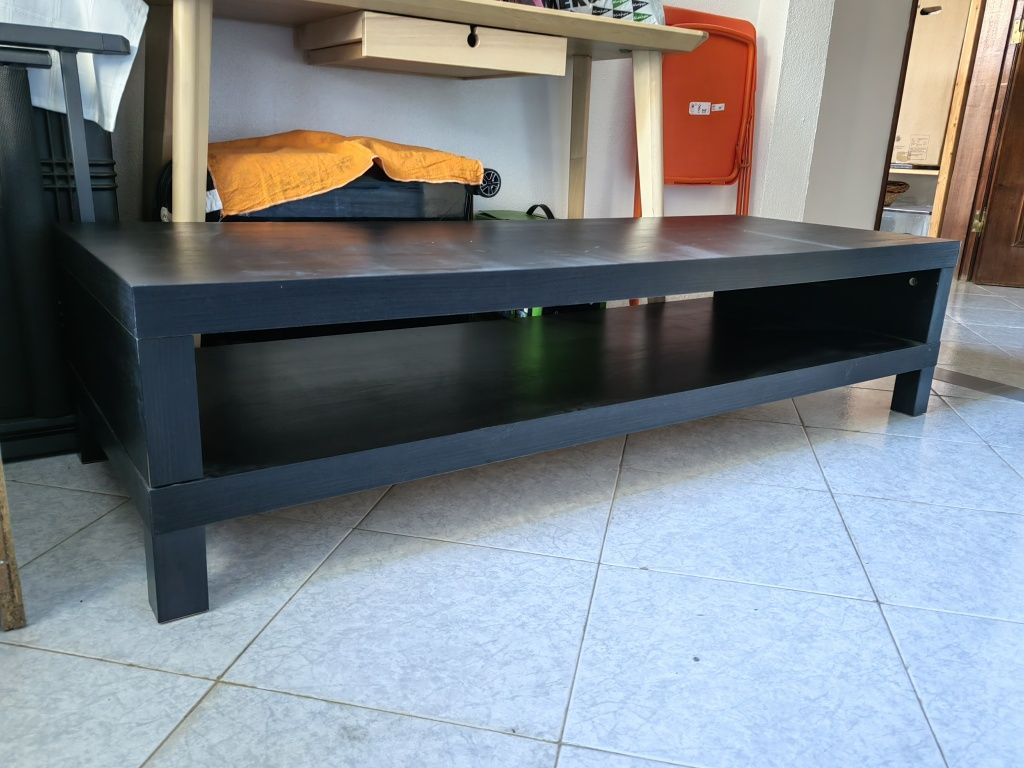 Móvel TV preto IKEA