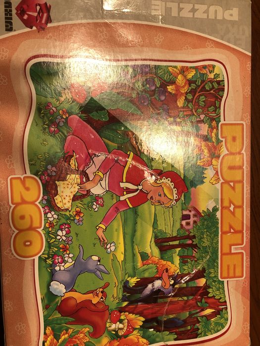Puzzle czerwony kapturek 260 elementów