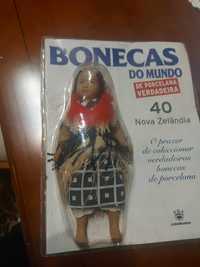 Boneca nº 40 Nova Zelândia da Coleção de bonecas de porcelana do Mundo