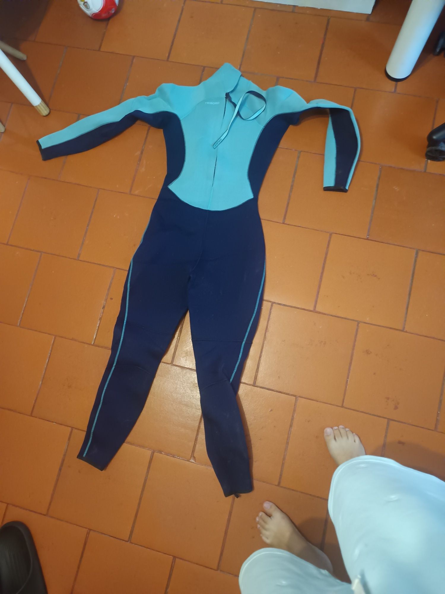 Fato de surf mulher tribord