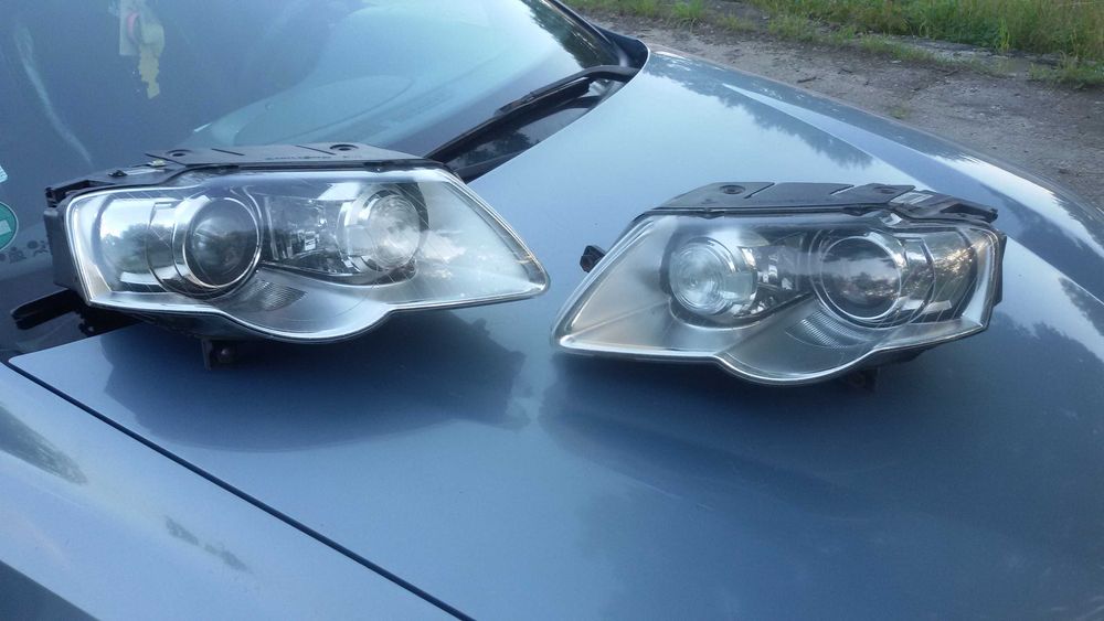 Lampy przednie Vw Passat b6 Bi xenon skretny