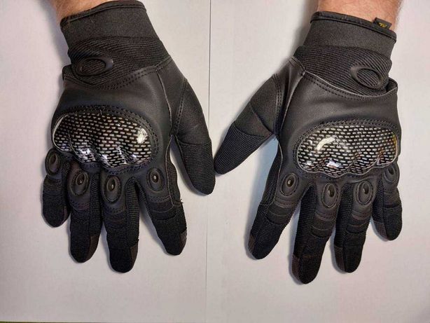 Тактические перчатки палые, черные Oakley (тактичні рукавіці палі) М-L