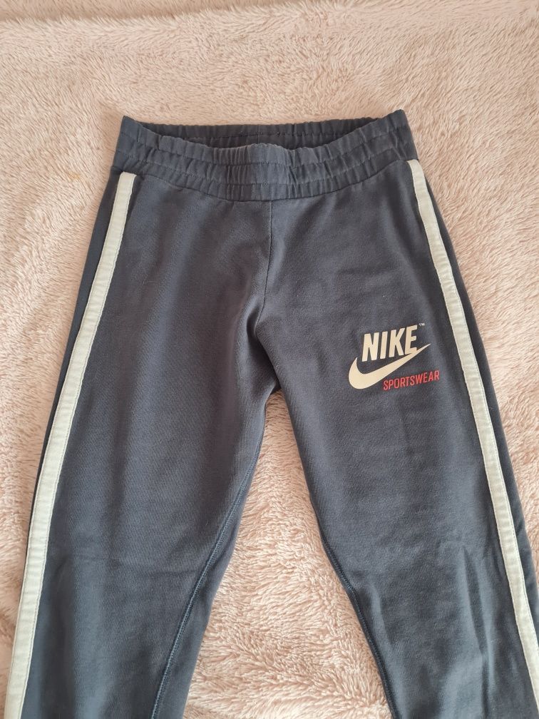 Legginsy Nike granatowe sportowe S