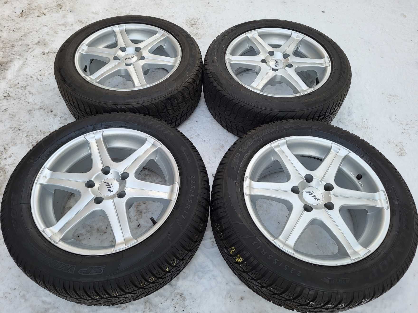 Koła 17" 5x120 BMW F10 F11 Opel Insignia z oponami zimowymi