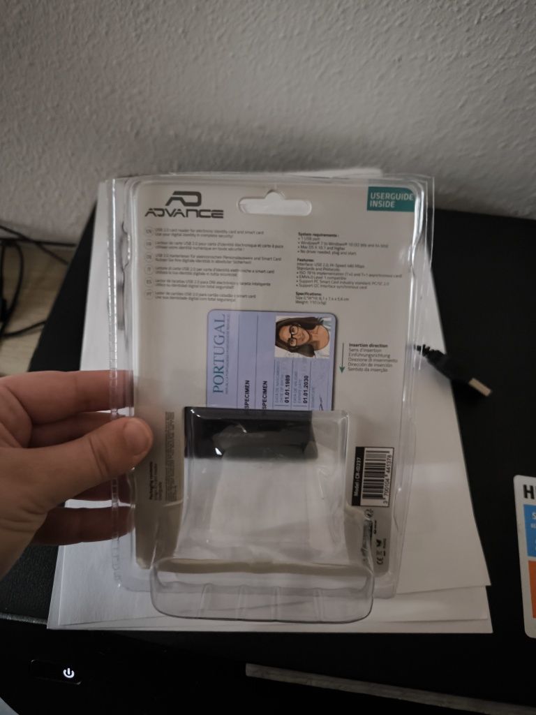 Vendo leitor de cartoes