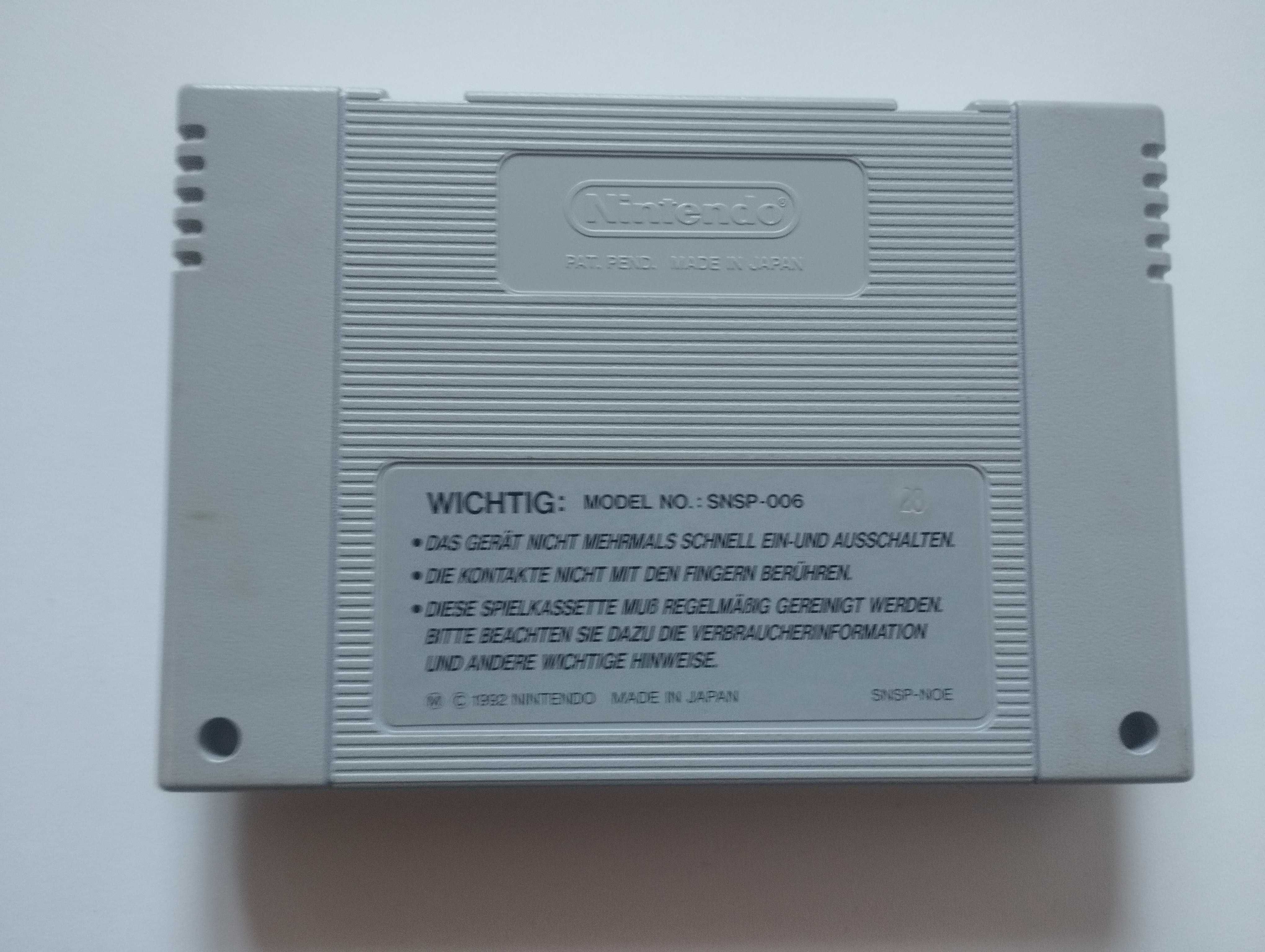 T2 The Arcade Game Terminator Gra Nintendo Super SNES PAL Euro