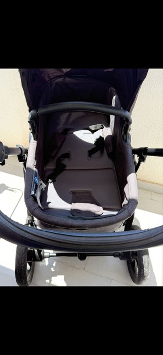 Baby stroller with car seats