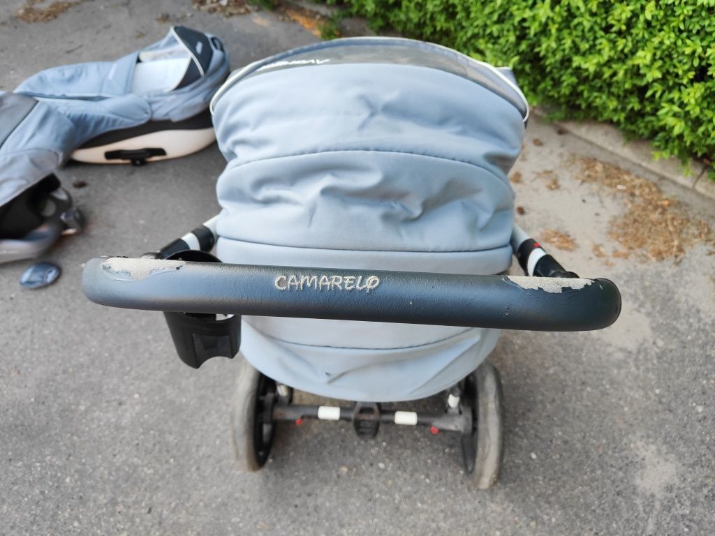 Wózek Avengers Camarelo 3w1 gondola fotelik spacerówka ISOFIX