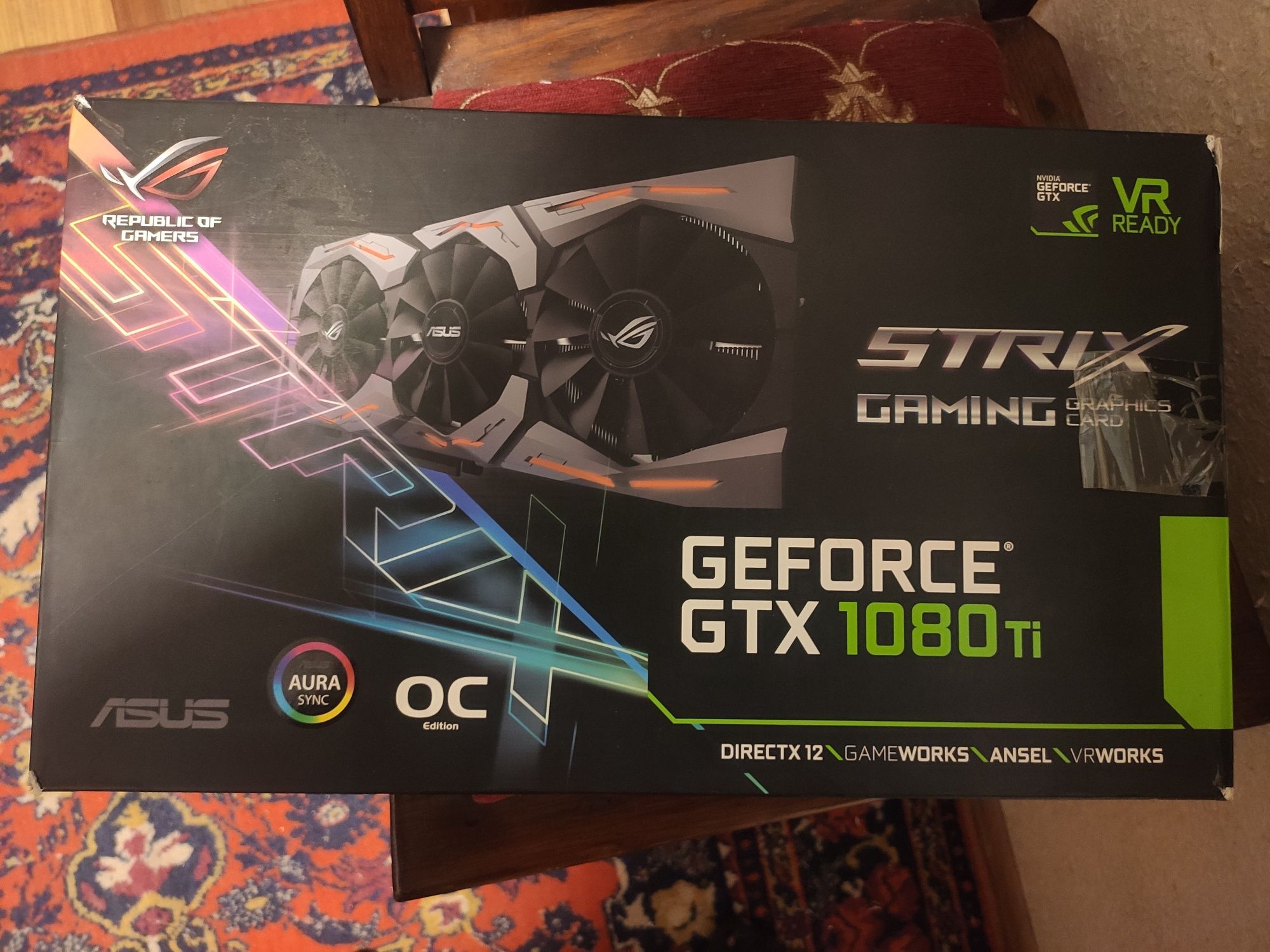 ASUS ROG Strix GTX1080TI 11G Gaming