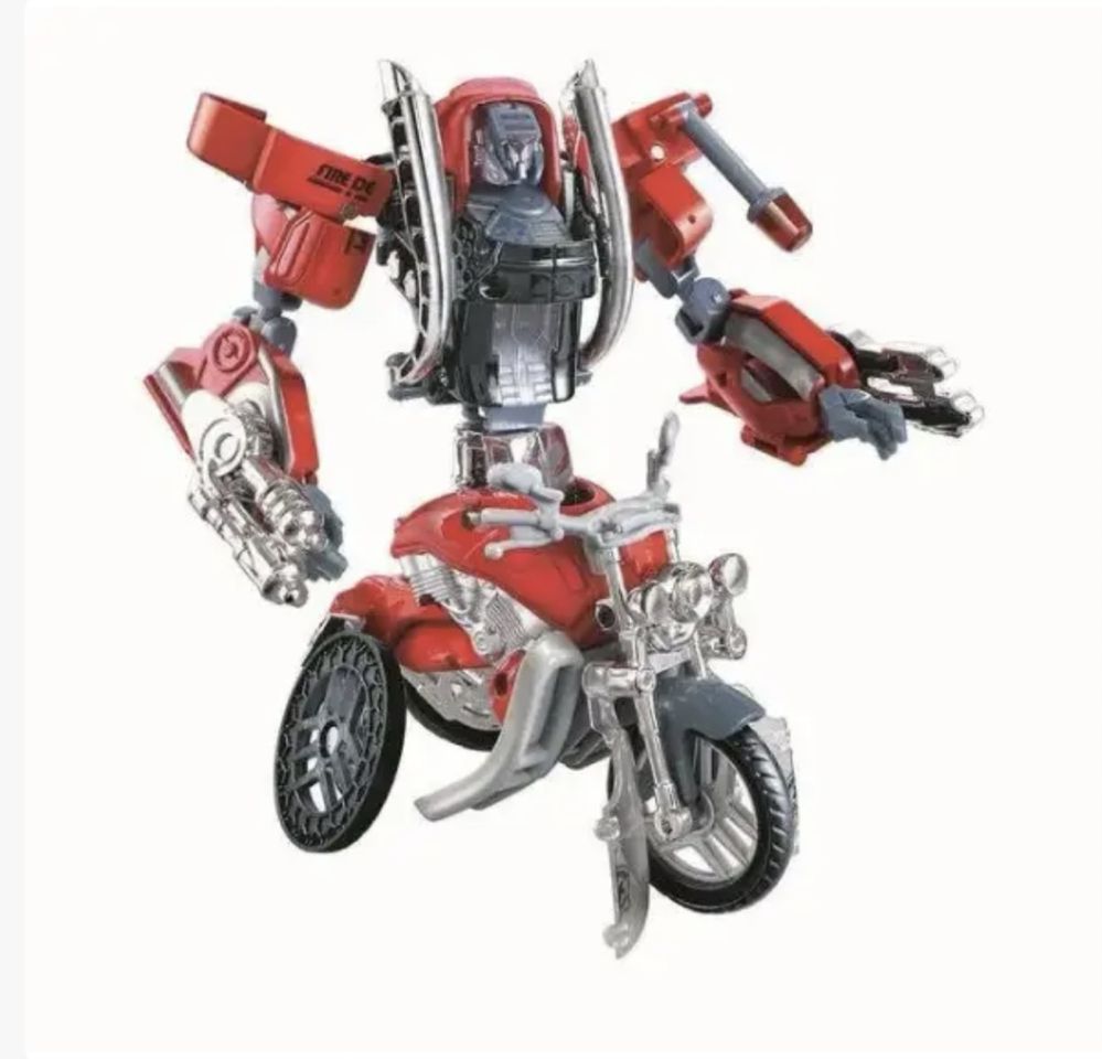 Робот-трансформер мотоцикл