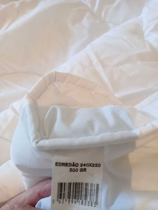 Edredom cor branco