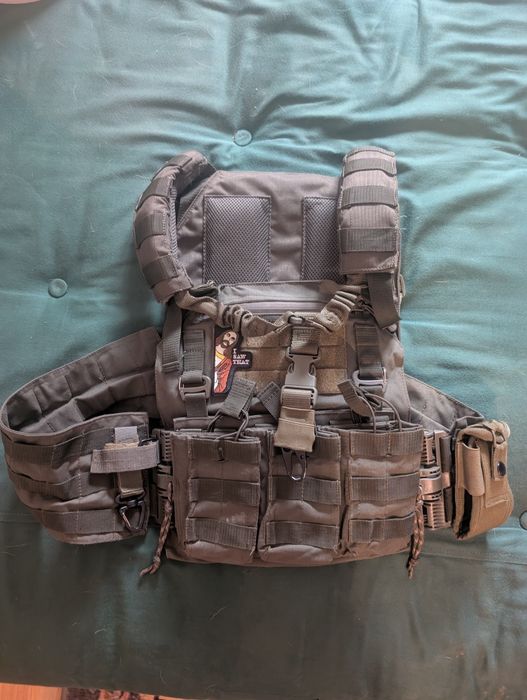 Kamizelka taktyczna (PLATE CARRIER) w kolorze Oliwkowy - MOLLI PL-011