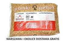 Polski Pellet drzewny A1 pelet Warszawa gratis Otwock Tarczyn Wołomin