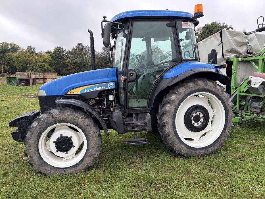 New Holland TD5020 biegi pełzające, idealny pod samolot do ogórków