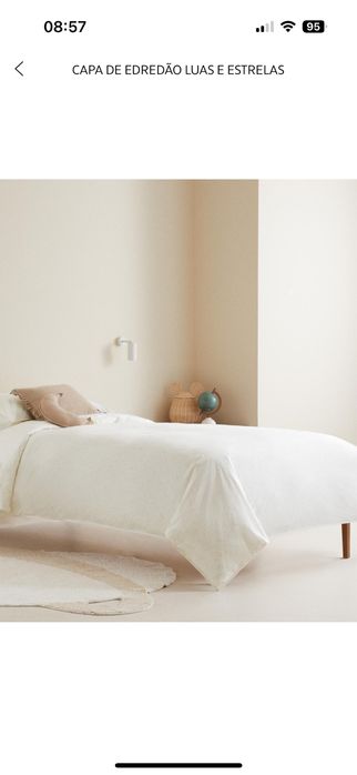 Cama de madeira para criança