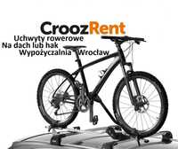 Wypożyczenie, bagażnik uchwyt rowerowy na dach Thule ProRide Wrocław