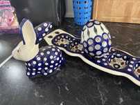 Porcelana z Bolesławca zestaw wielkanocny