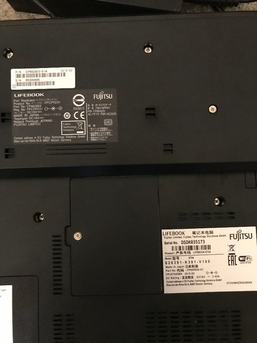 Ноутбук Fujitsu LIFEBOOK E734 HM86 в рабочем отличном состоянии с Wind
