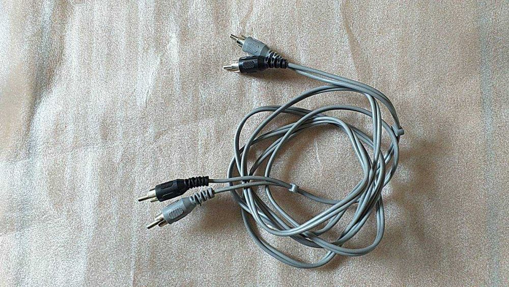 Cabos, SCART 21 pinos, S-video, audio e video RCA