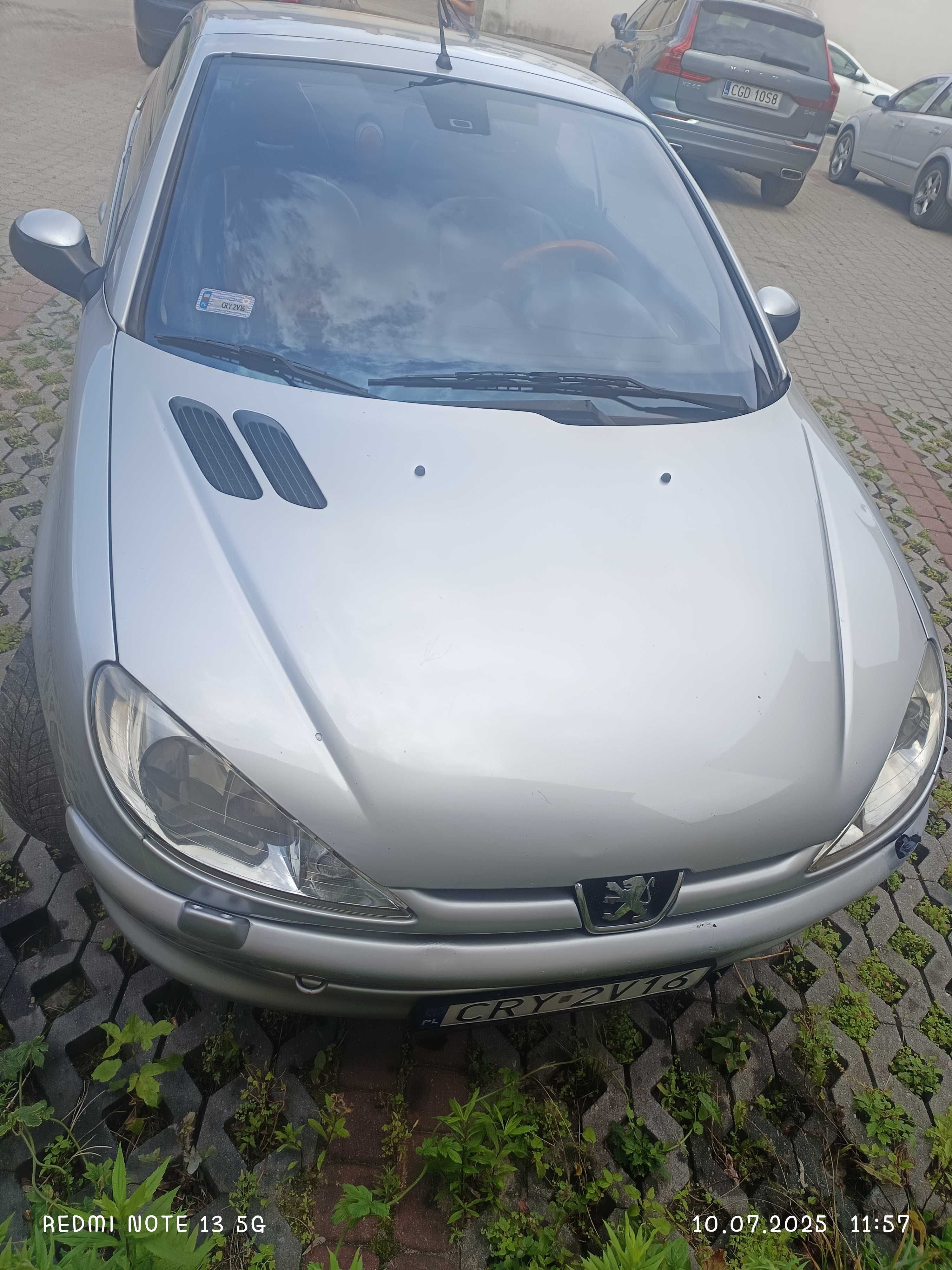 Samochód Peugeot 206 CC