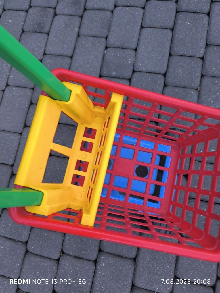 Koszyk na zakupy wózek sklepowy  dla dzieci