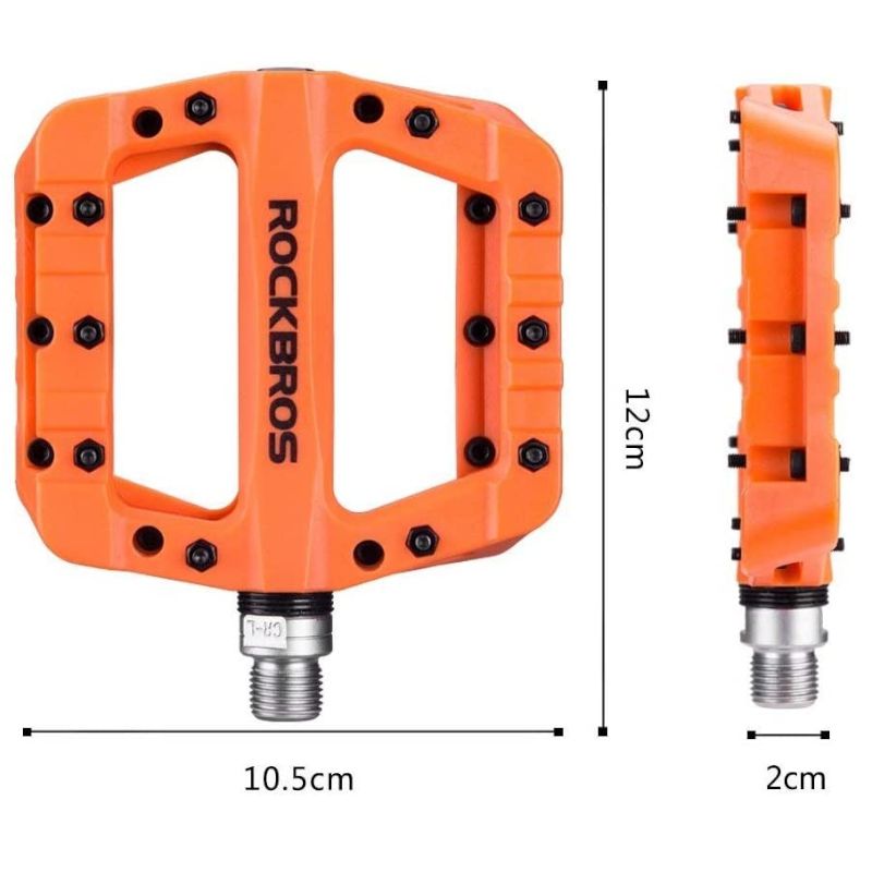 Pedały Rowerowe Platformowe Nylonowe Rockbros 2017-12Cor