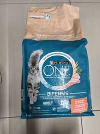 Saco 6kg comida purina one frango para gato