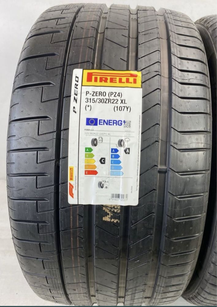 315/30r22 Pirelli P Zero PZ4 107Y XL * BMW X5 X6