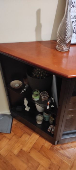 Móvel sala com vidro