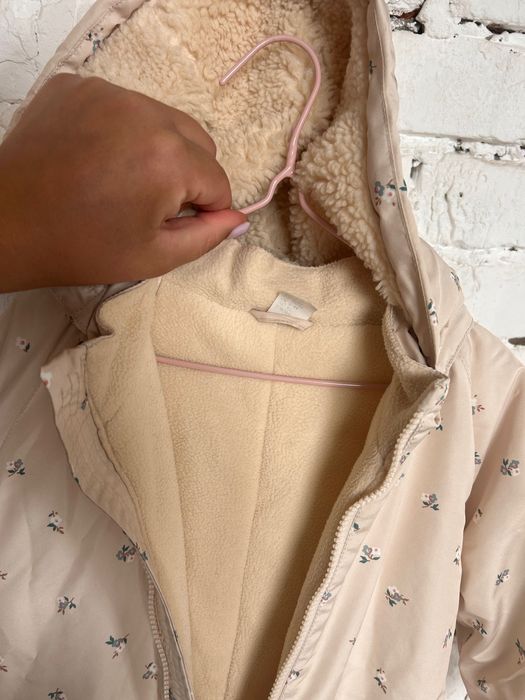 комбінезон зимовий h&m дівчинка 104