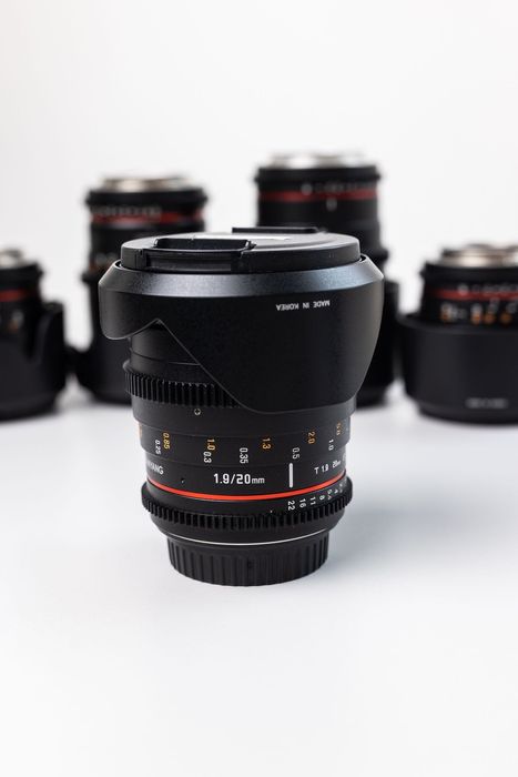 Samyang VDSLR 20mm T1.9 EF / Obiektyw Filmowy