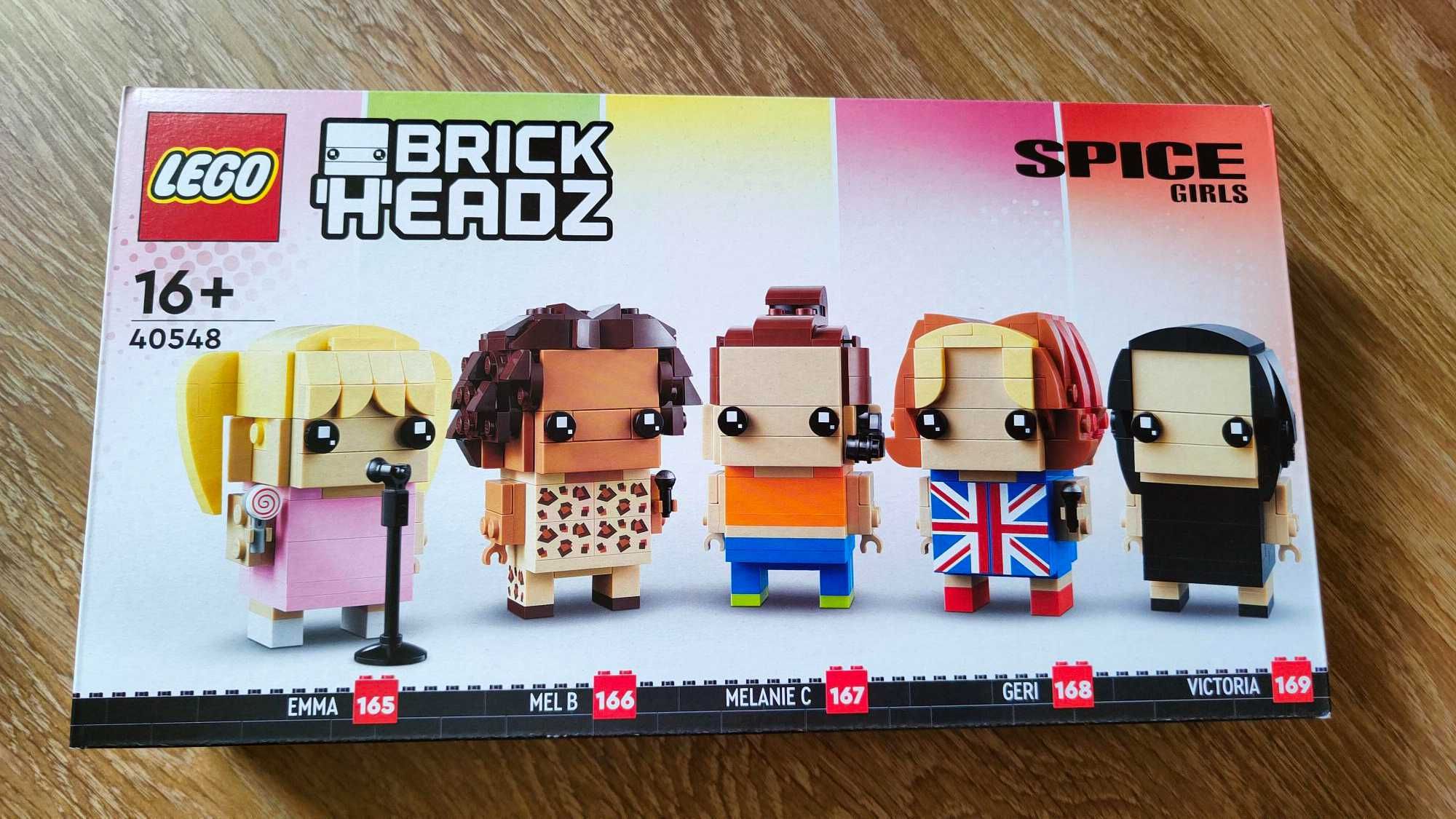 Nowe LEGO BrickHeadz 40548 - Hołd dla Spice Girls