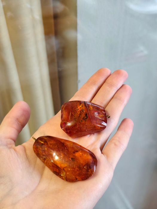 Натуральний бурштин з Канади, 1988 рік