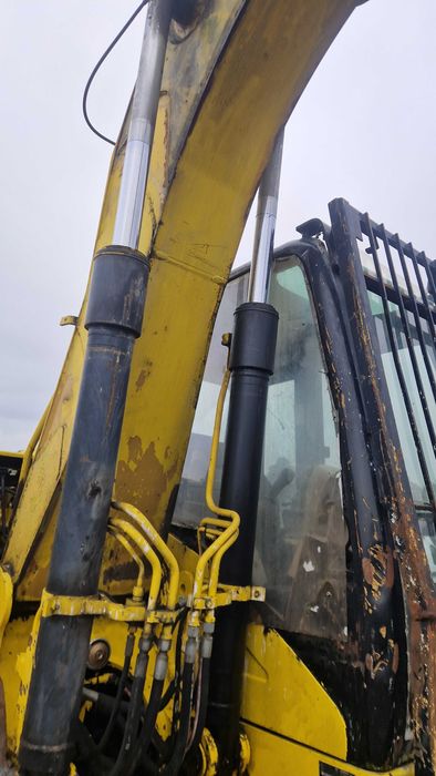 koparka cat 312c caterpillar reduktor obrotu rozdzielacz gąsienica