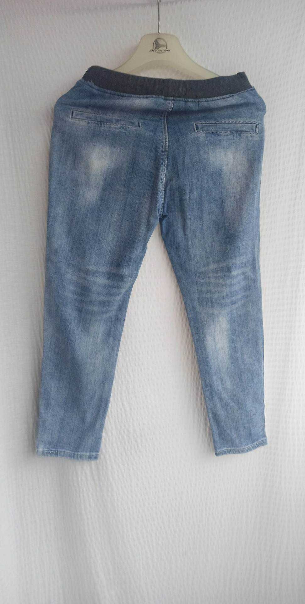 HIT  MODNE jeans  włoskie r.40/42 I INNE  perełki