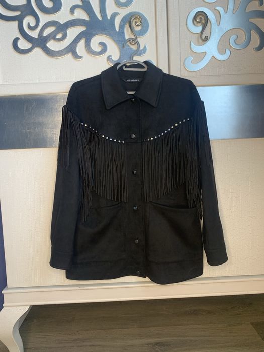 Черная бахрома Рубашка LCW Casual 34