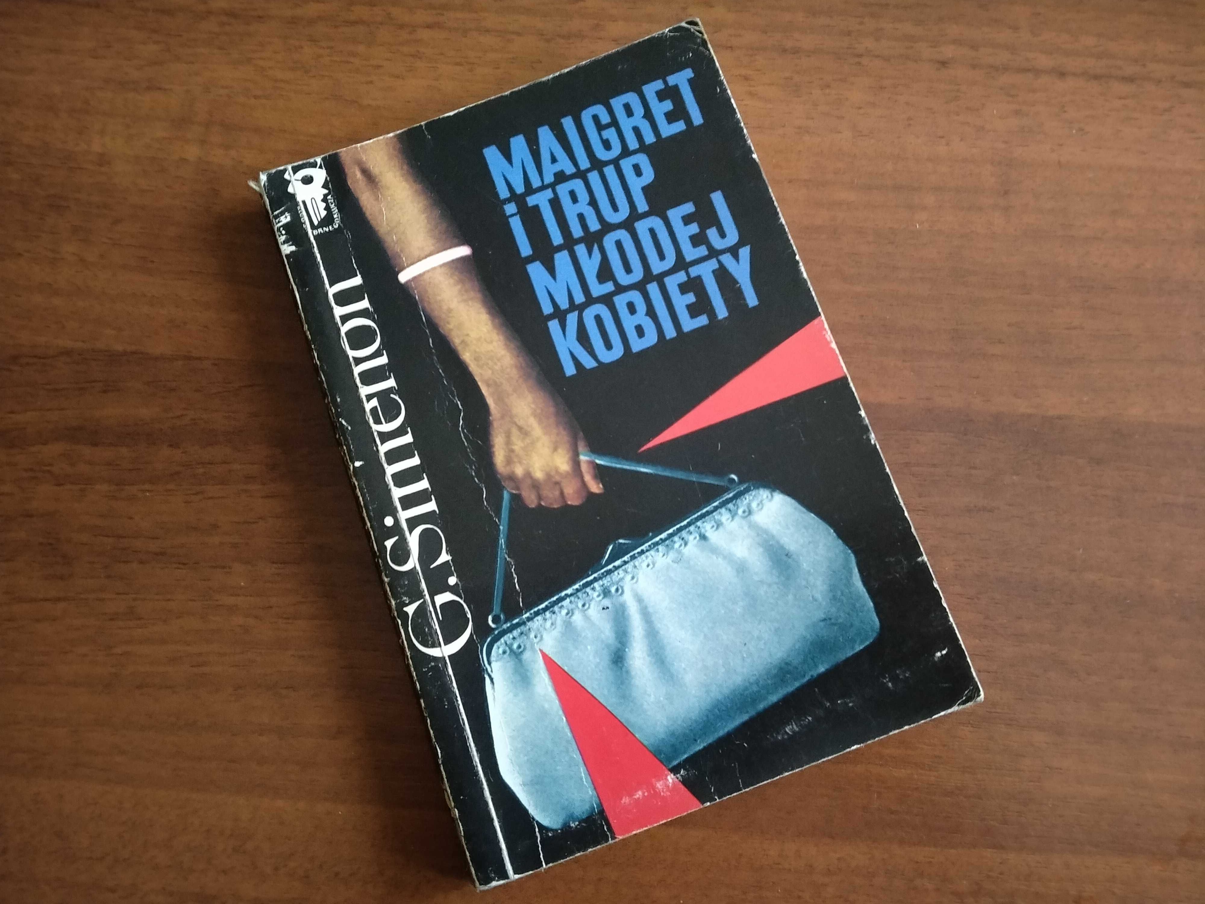 Maigret i trup młodej kobiety, Georges Simenon, kryminał, PRL