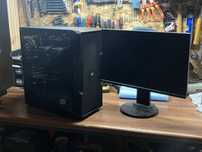 Komputer+monitor NEC do gier lub foto/video kombajn INTEL XEON + NEC