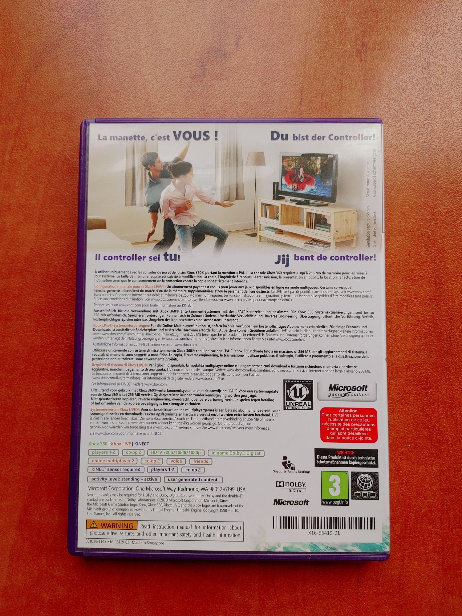 Kinect adventures xbox 360