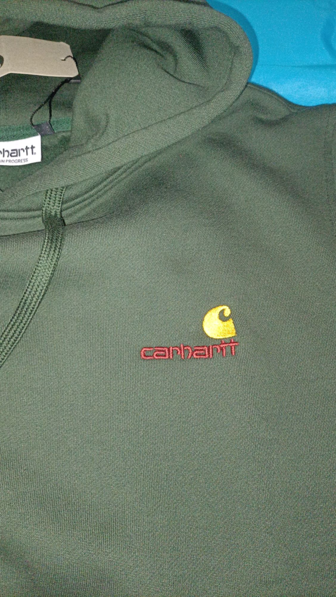 Hoodie Carhartt Verde Escuro